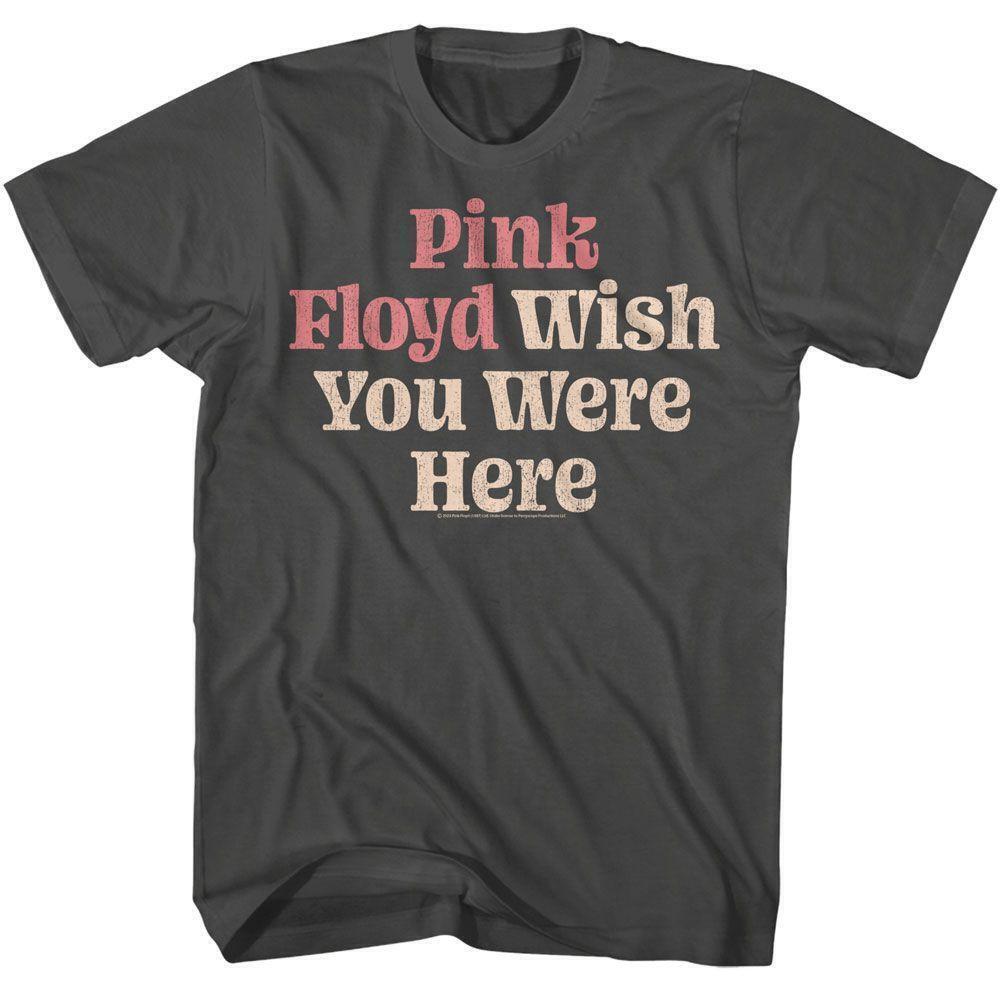 Floyd Wish You Were Here Text Smoke T Shirt